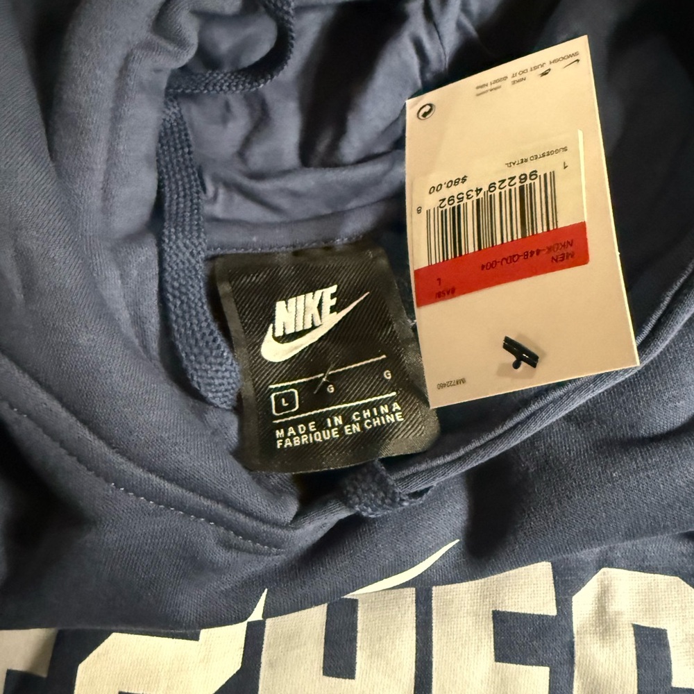 Nike Men's navy Blue Hoodie - New York Yankees Edition size Large - Picture 2 of 2